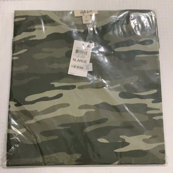 New Women’s Camo Print Sleeveless Top - Picture 5 of 12